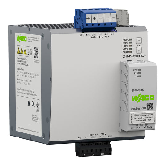 WAGO 2787-2348/000-030 Stromversorgung,Pro 2,3-phasig