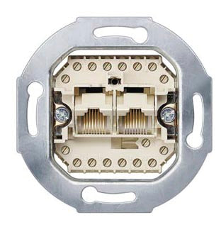 SIEM 5TG2406 Geräteeinsatz für UAE-Anschlussdose Kat.3-8/8 f