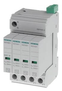 SIEM 5SD7424-3 Überspannungsableiter T2, UN 240/400V, UC 350/264V a.c., Schutzba