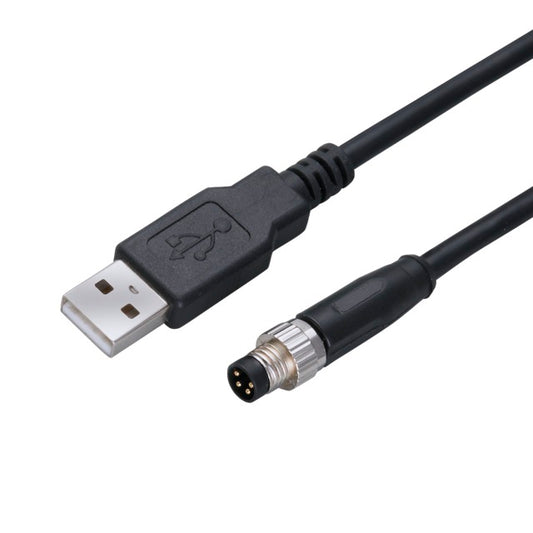 IFM E30136 USB-Adapterkabel gerade / gerade USB 4-polig