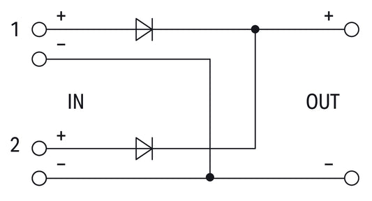 WAGO 787-785 ECO Redundanzmodul 9-54 V 40A