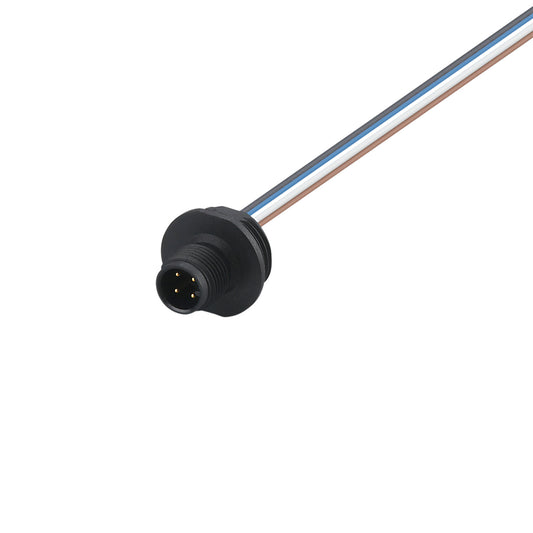 IFM E12358 Einbaustecker gerade M12 4-polig AC/DC PG 11 - M12