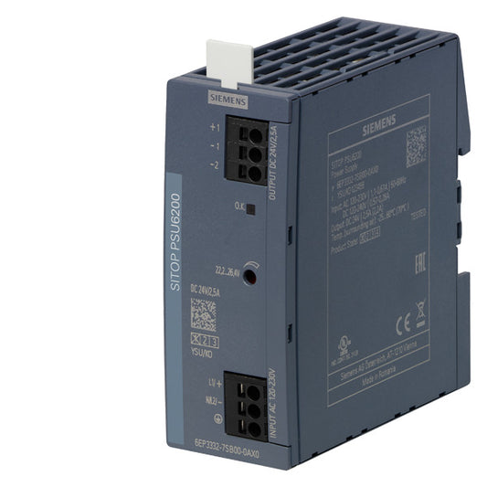SIEM 6EP3332-7SB00-0AX0 SITOP PSU6200 24V/2,5A