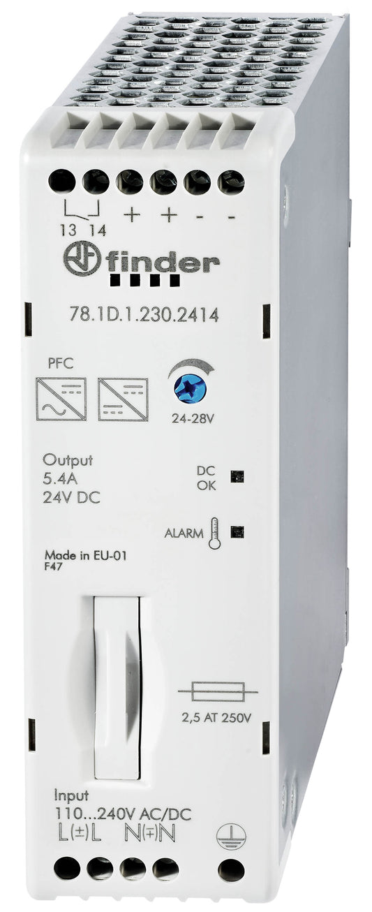 FIN 78.1D.1.230.2414 Schaltnetzteil für Reiheneinbau, Eingang 110-240 V AC/DC, A