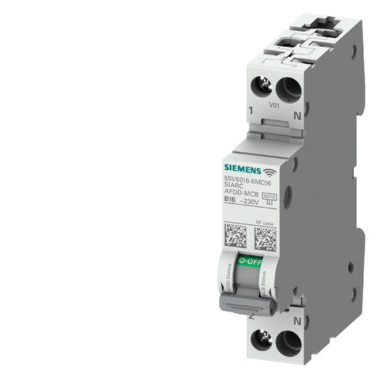 SIEM 5SV6016-7MC13 AFDD-LS EM COM 230V 6kA, 1+N, C13 Brandschutzschalter