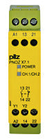 PILZ PNOZX7.124VAC/DC1N/O1N/C PNOZ X7.1 24VAC/DC 1n/o 1n/c