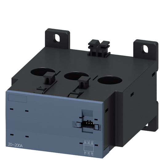SIEM 3RB2956-2TG2 Stromwandler 20-200A für 3RB22/23 Bgr. S 6