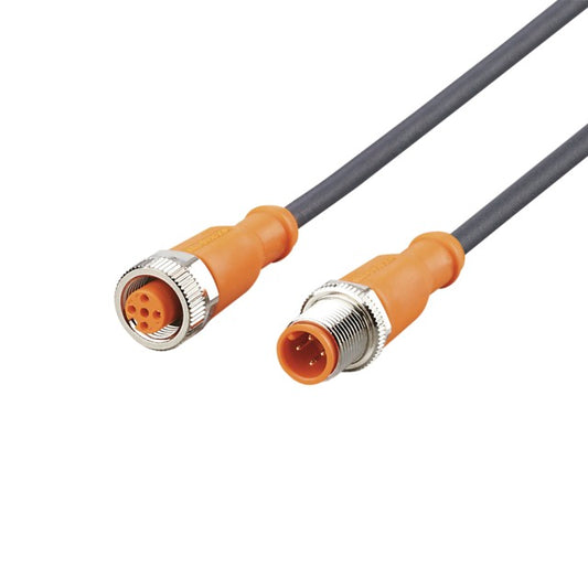 IFM EVC013 Verbindungskabel gerade / gerade M12 4-p olig sil