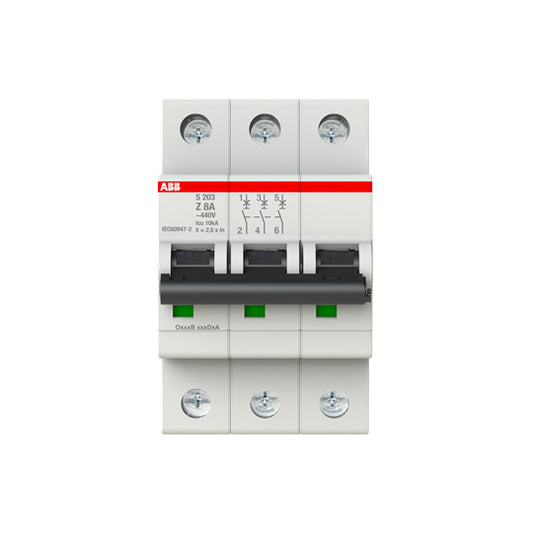 ABB S203-Z8 Sicherungsautomat 8A pro M compact 3-polig