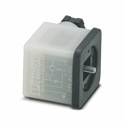 PHO SACC-VB-3CON-M16/A-1L-SV 230V Ventilstecker
