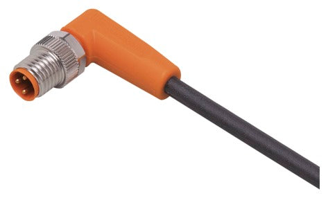 IFM EVC345 Kabelstecker abgewinkelt M8 3-polig AC/DC silikon