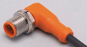IFM EVC080 Kabelstecker abgewinkelt M12 4-polig AC/DC silikon/-halogenfrei