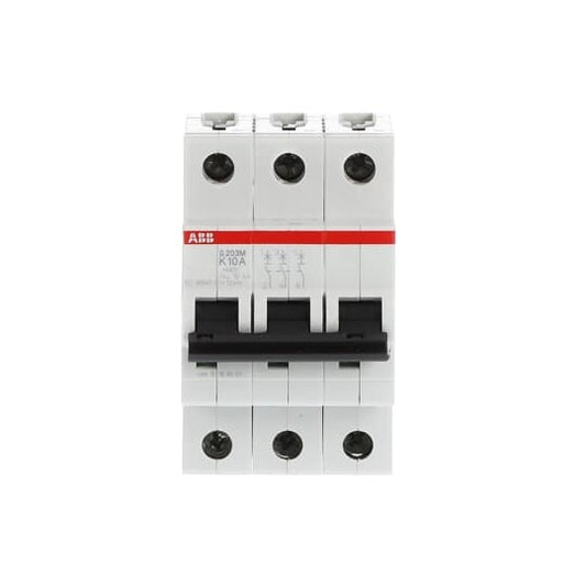 ABB S203M-K10 Sicherungsautomat K-Char.,10kA,10A,3P