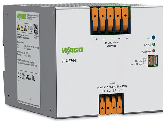 WAGO 787-2744 Primär getaktete Stromversorgungen EPSITRON ECO Power 1-phasig, DC