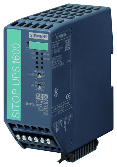 SIEM 6EP4136-3AB00-0AY0 SITOP UPS1600 20A Ethernet/PROFINET Stromversorgung : DC