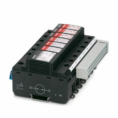 PHO 2905036 Blitzstrom- / Überspannungsableiterkombination Typ 1+2