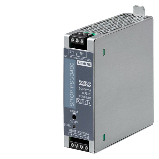 SIEM 6EP3332-0TA00-0AY0 Stromversorgung SITOP PSU3400 Uni, AC 88-264 V, DC 18-26