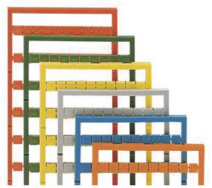 WAGO 247-545/000-005 Mini-WSB-Schnellbezeichnungssystem rot