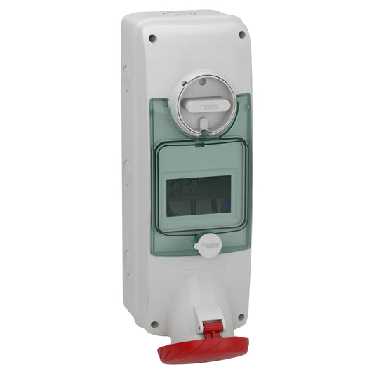 SE PKB63Q535 Wandsteckdose Verrieg. Ip65 63A 400V 5P