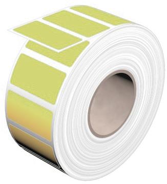 WEI THM MT30X 38/19 GE Gerätemarkierer, Etikett, 38 x 19 mm, Polyesterfilm, gelb