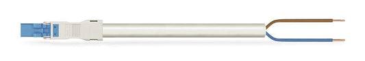 WAGO 891-8982/206-302 Anschlussleitung Stecker offenes Leitungsende 2-polig 3 m