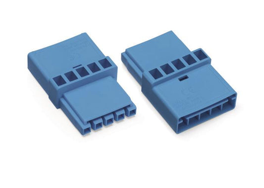 WAGO 890-619 Zwischenkupplung 1 x Stecker / 1 x Buchse 5-polig 100 % fehlsteckge