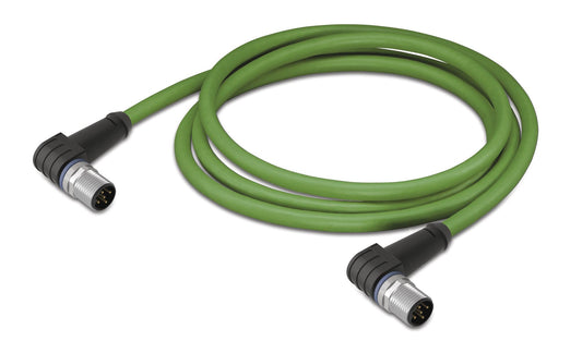WAGO 756-1204/060-010 EtherNet/PROFINET Kabel, winklig 1m beidseitig konfektioni
