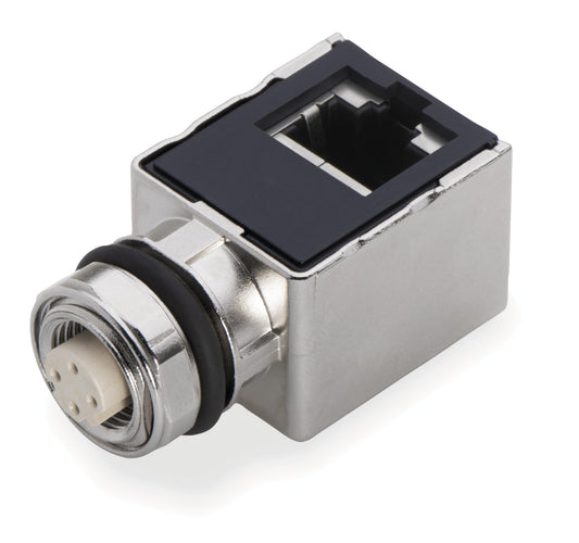 WAGO 756-9503/040-000 Adapter M12-Buchse D-kodiert RJ-45-Buchse winklig