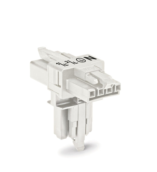 WAGO 890-677 T-Verteiler 1 x Stecker / 2 x Buchse 4-polig mit 3. Verriegelungskl