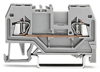WAGO 279-903 2-Leiter-Durchgangsklemme 0,08-1,5 qmm rot