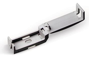 WAGO 897-878 Befestigungsschelle zum Aufschrauben gra u