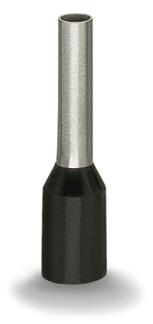 WAGO 216-204 Aderendhülse 1,5qmm sw AWG16 m Kunststoffkragen