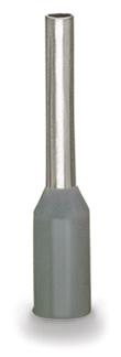 WAGO 216-242 Aderendhülse grau Hülse für 0,75qmm/AWG 20 m.Kunststoffkragen