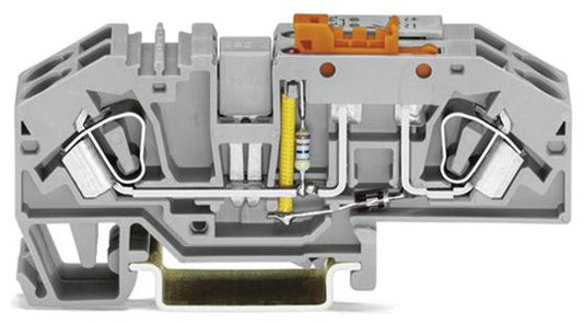 WAGO 282-639 Erdleiter-Trennklemme grau 0,2-6qmm 230VAC/DC