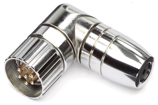 WAGO 756-9602/060-000 M23-Stecker winklig konfektionierbar 6-polig Löttechnik