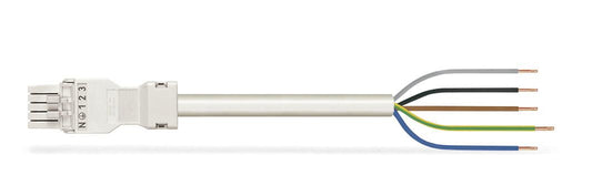 WAGO 891-8995/106-802 Anschlussleitung Buchse - offenes Leitungsende 5-polig 8 m