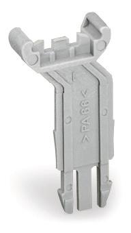 WAGO 209-144 Gruppenschildträger grau