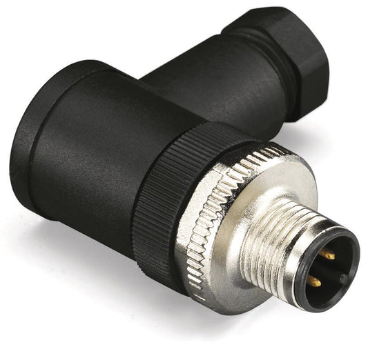WAGO 756-9205/050-000 Steckverbinder für Sensor-/Aktorkabel M12-Stecker winklig