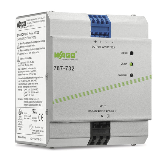 WAGO 787-732 ECO-Netzgerät Primär getaktet 24VDC 10A