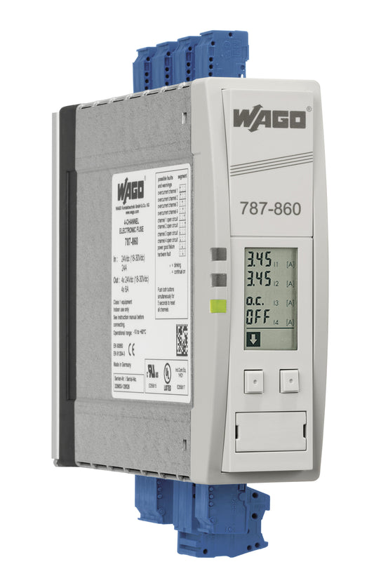 WAGO 787-860 Elektronische Schutzschalter 4 x DC 24 V / 1-6A