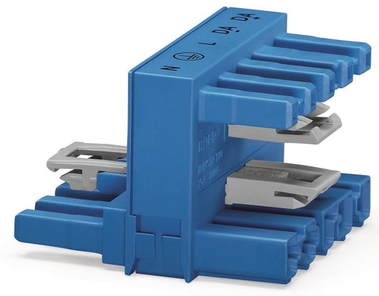 WAGO 770-993 h-Verteiler 1 x Stecker / 2 x Buchse 5-polig mit 3 Verriegelungskli
