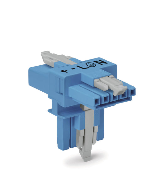 WAGO 890-620 T-Verteiler 1 x Stecker / 2 x Buchse 5-polig mit 3, Verriegelungskl