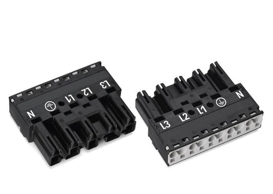WAGO 770-215 Stecker 0,5-4 qmm schwarz