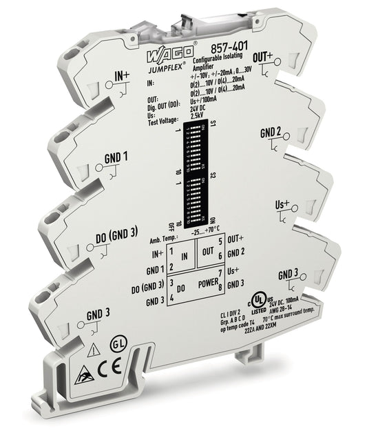 WAGO 857-401 SOFTWAREKONF. TRENNVERSTÄRKER