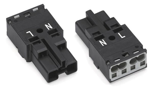WAGO 770-212 Stecker ohne Zugentlastungsgehäuse 2-polig Rast