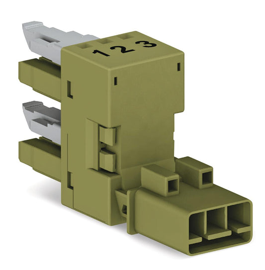 WAGO 890-1662 h-Vert. 3P.S T/BU-BU Kod. B H-GR 2VK