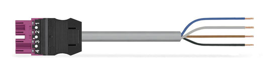 WAGO 771-9994/205-307 Anschlussleitung Stecker offenes Leitungsende 4-polig pink