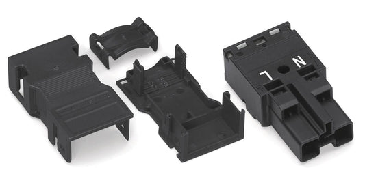 WAGO 770-112/041-000 Stecker mit Zugentlastungsplattesgehäus