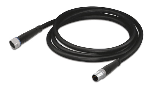 WAGO 756-5201/030-004 3-POL.M8 BU AXIAL/M8 ST AXIAL 0,4M