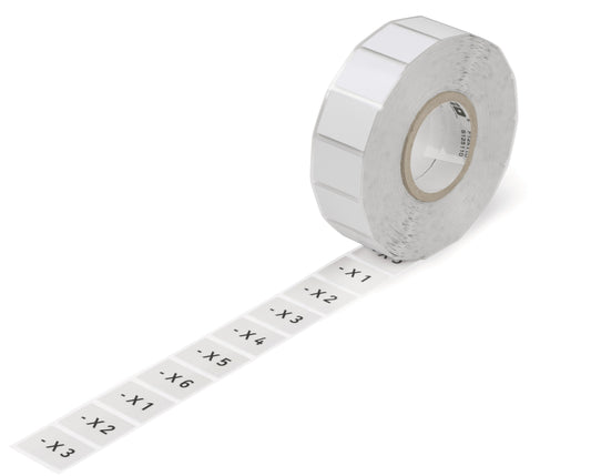 WAGO 210-850 Tasterschild 26,5x18 silber 1Rolle